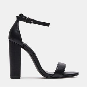 Steve Madden Black CARRSON Heel Sandal